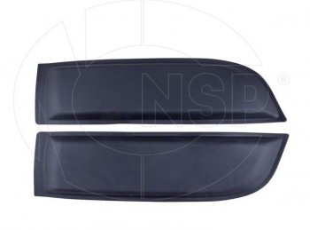 3 879 р. Молдинги дверей NSP Renault Duster HS дорестайлинг (2010-2015) (Неокрашенные)  с доставкой в г. Кемерово. Увеличить фотографию 2