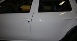 2 849 р. Накладки на ручки дверей Drive  Renault Duster  HS (2010-2015) дорестайлинг (Неокрашенные)  с доставкой в г. Кемерово. Увеличить фотографию 2
