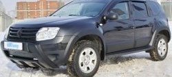 8 549 р. Накладка-кенгурятник Kart RS Renault Duster HS дорестайлинг (2010-2015) (Неокрашенная)  с доставкой в г. Кемерово. Увеличить фотографию 3