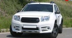 Передний бампер Sport Renault Duster  HS (2010-2015) дорестайлинг
