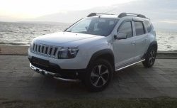 3 299 р. Решётка радиатора Sport  Renault Duster  HS (2010-2021) дорестайлинг, рестайлинг (Неокрашенная)  с доставкой в г. Кемерово. Увеличить фотографию 5