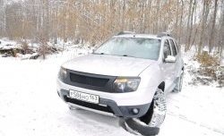 899 р. Реснички на фары DM-Style  Renault Duster  HS (2010-2021) дорестайлинг, рестайлинг (Неокрашенные)  с доставкой в г. Кемерово. Увеличить фотографию 4