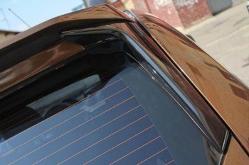 16 449 р. Спойлер Артформ Альбатрос Renault Duster HS дорестайлинг (2010-2015) (Цвет: белый лед)  с доставкой в г. Кемерово. Увеличить фотографию 2