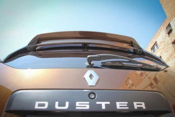 16 449 р. Спойлер Артформ Альбатрос Renault Duster HS дорестайлинг (2010-2015) (Цвет: белый лед)  с доставкой в г. Кемерово. Увеличить фотографию 3