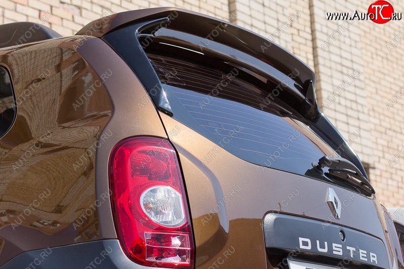 16 449 р. Спойлер Артформ Альбатрос Renault Duster HS дорестайлинг (2010-2015) (Цвет: белый лед)  с доставкой в г. Кемерово