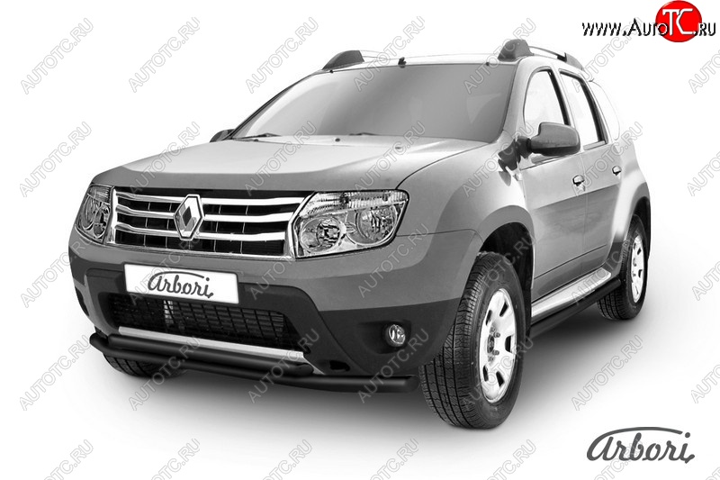 6 389 р. Обвес переднего бампера Arbori  Renault Duster  HS (2010-2015) дорестайлинг  с доставкой в г. Кемерово