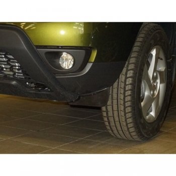 829 р. Брызговики переднего бампера Дастер гард Renault Duster HS рестайлинг (2015-2021)  с доставкой в г. Кемерово. Увеличить фотографию 2