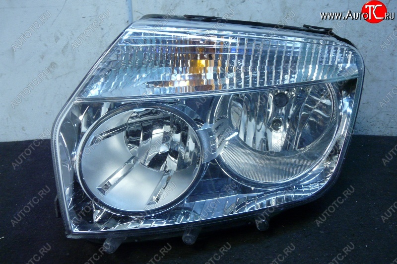 2 849 р. Фара BRIGHTROAD (под эл/ корректор, хром, левая) Renault Duster HS дорестайлинг (2010-2015)  с доставкой в г. Кемерово
