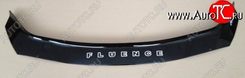 1 049 р. Дефлектор капота Russtal Renault Fluence дорестайлинг (2010-2012)  с доставкой в г. Кемерово