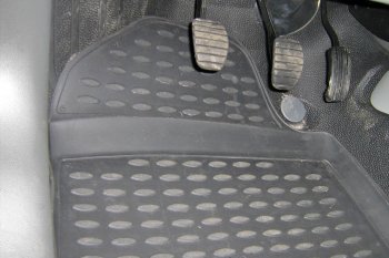 3 399 р. Коврики в салон Element (полиуретан, передние, грузовой) Renault Kangoo KC рестайлинг (2003-2007)  с доставкой в г. Кемерово. Увеличить фотографию 2
