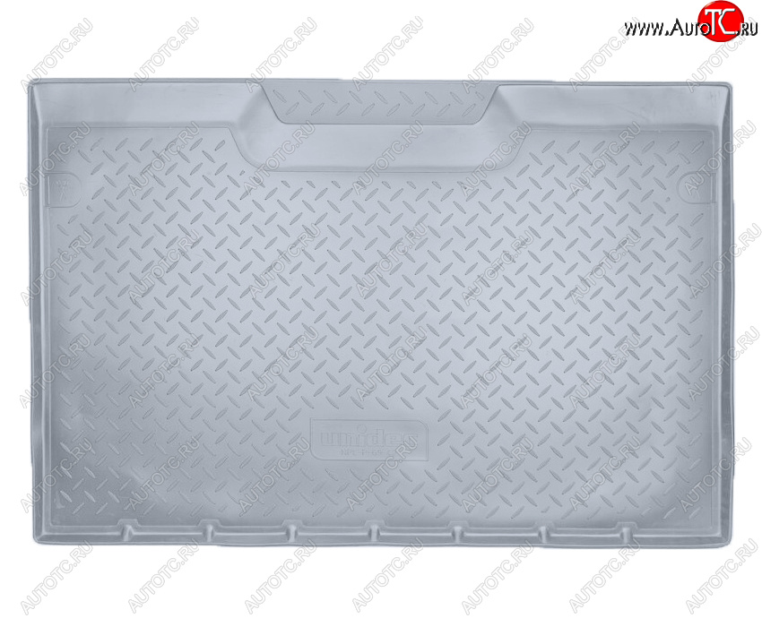 2 299 р. Коврик багажника Norplast Unidec  Renault Kangoo  KW0 (2008-2016) дорестайлинг, рестайлинг (Цвет: серый)  с доставкой в г. Кемерово