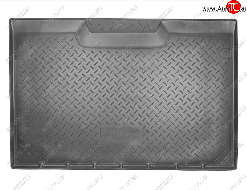 1 779 р. Коврик в багажник Norplast Unidec  Renault Kangoo  KW0 (2008-2013) дорестайлинг (Цвет: черный)  с доставкой в г. Кемерово