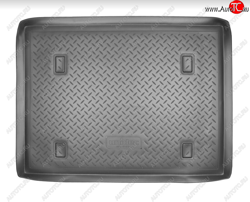 1 899 р. Коврик в багажник Norplast Unidec Renault Kangoo KC 1- дорестайлинг (1997-2003) (Цвет: черный)  с доставкой в г. Кемерово