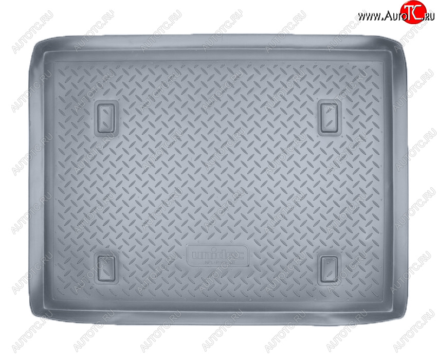 2 299 р. Коврик багажника Norplast Unidec  Renault Kangoo  KC (1997-2007) 1- дорестайлинг, рестайлинг (Цвет: серый)  с доставкой в г. Кемерово