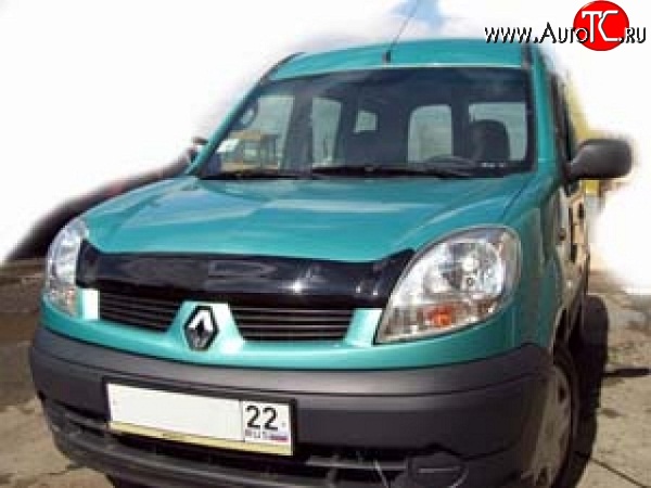 2 699 р. Дефлектор капота NovLine Renault Kangoo KC рестайлинг (2003-2007)  с доставкой в г. Кемерово