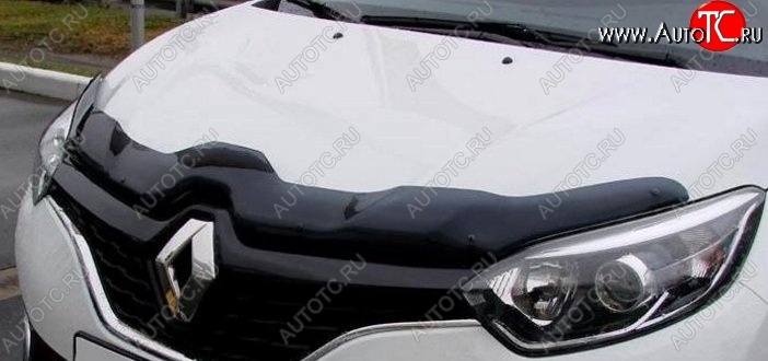 3 299 р. Дефлекторы капота Autofamily Renault Kaptur рестайлинг (2020-2025)  с доставкой в г. Кемерово