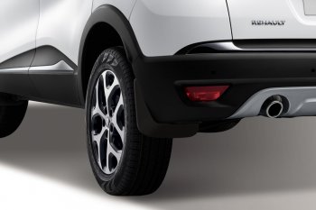 4 799 р. Брызговики Frosch Renault Kaptur дорестайлинг (2016-2020) (Задние)  с доставкой в г. Кемерово. Увеличить фотографию 2