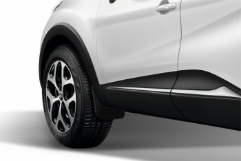 1 249 р. Брызговики передние Frosch Renault Kaptur дорестайлинг (2016-2020)  с доставкой в г. Кемерово. Увеличить фотографию 2
