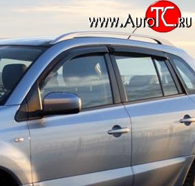 611 р. Дефлекторы окон (ветровики) Novline 4 шт Renault Koleos 1 Phase 2 (2011-2013)  с доставкой в г. Кемерово