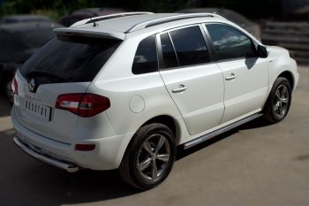 19 999 р. Защита порогов из круглой трубы диаметром 63 мм SLITKOFF v3 Renault Koleos Phase 1 (2007-2011)  с доставкой в г. Кемерово. Увеличить фотографию 3