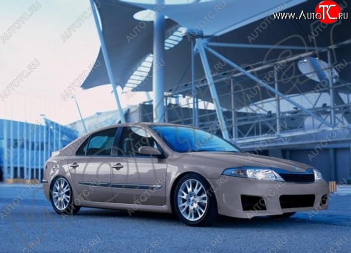28 999 р. Передний бампер Rieger Renault Laguna 2 X74 лифтбэк дорестайлинг (2000-2005)  с доставкой в г. Кемерово