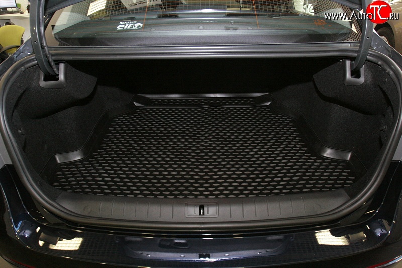 1 699 р. Коврик в багажник Element (полиуретан) Renault Latitude (2010-2018)  с доставкой в г. Кемерово