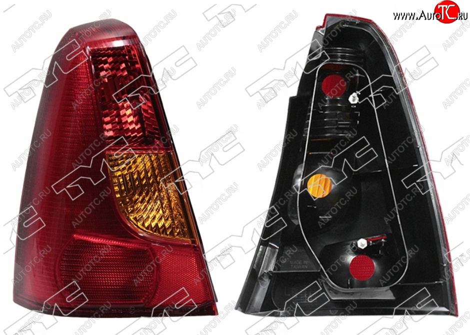 3 599 р. Левый фонарь задний TYC Renault Logan 1 дорестайлинг (2004-2010)  с доставкой в г. Кемерово