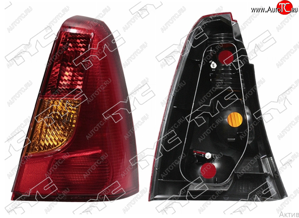 3 599 р. Правый фонарь задний TYC Renault Logan 1 дорестайлинг (2004-2010)  с доставкой в г. Кемерово