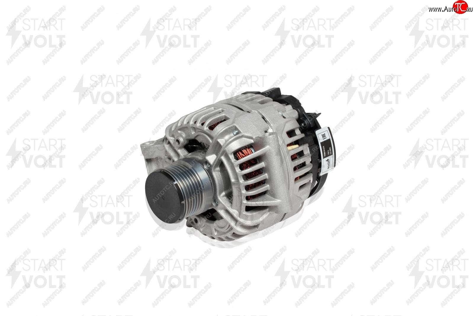 10 099 р. Генератор (98A/ 14V) (1.4/1.6) START VOLT Renault Logan 1 дорестайлинг (2004-2010)  с доставкой в г. Кемерово