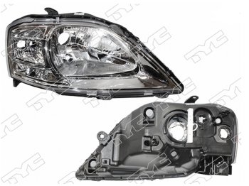 5 999 р. Правая фара (под корректор) TYC Лада Ларгус дорестайлинг R90 (2012-2021)  с доставкой в г. Кемерово. Увеличить фотографию 1