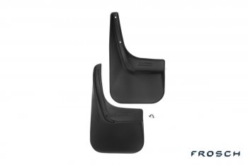 Брызговики Frosch optimum (установка c подкрылком) Renault Logan 1 рестайлинг (2010-2016) (Задние)