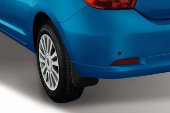 4 799 р. Брызговики задние Frosch Renault Logan 2 дорестайлинг (2014-2018)  с доставкой в г. Кемерово. Увеличить фотографию 2