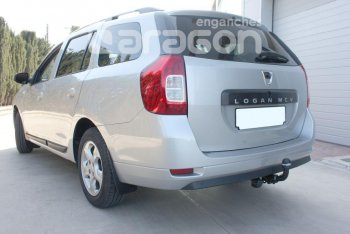 37 699 р. Фаркоп Aragon. (шар S) Renault Logan 2 дорестайлинг (2014-2018)  с доставкой в г. Кемерово. Увеличить фотографию 9