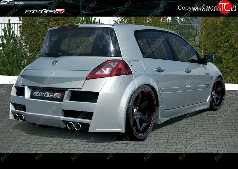 28 999 р. Задний бампер Auto-R Renault Megane седан  дорестайлинг (2002-2006)  с доставкой в г. Кемерово