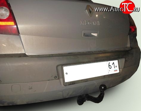 95 999 р. Фаркоп Лидер Плюс Renault Megane седан  дорестайлинг (2002-2006) (Без электропакета)  с доставкой в г. Кемерово
