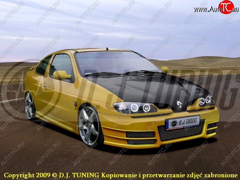 25 699 р. Передний бампер D.J. Renault Megane LA седан дорестайлинг (1995-1999)  с доставкой в г. Кемерово