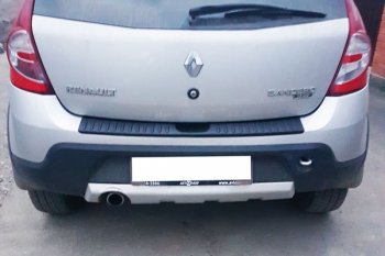 Защитная накладка заднего бампера Тюн-Авто Renault Sandero Stepway  (BS) (2010-2014)
