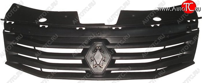 2 099 р. Решётка радиатора SAT Renault Sandero (BS) (2009-2014) (Неокрашенная)  с доставкой в г. Кемерово