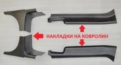 1 949 р. Накладки на ковролин порогов Kart RS Renault Sandero (BS) (2009-2014)  с доставкой в г. Кемерово. Увеличить фотографию 4