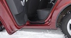 1 249 р. Накладки на порожки в салон Kart RS Renault Sandero (BS) (2009-2014) (Комплект на 4 двери)  с доставкой в г. Кемерово. Увеличить фотографию 3