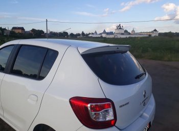 6 499 р. Спойлер INMAX  Renault Sandero  (B8) - Sandero Stepway  (B8) (неокрашенный)  с доставкой в г. Кемерово. Увеличить фотографию 6