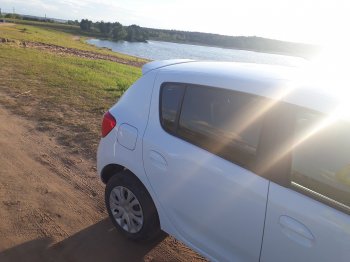 6 499 р. Спойлер INMAX  Renault Sandero  (B8) - Sandero Stepway  (B8) (неокрашенный)  с доставкой в г. Кемерово. Увеличить фотографию 7