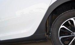 3 699 р. Комплект накладок на арки KART RS NEW Renault Sandero (B8) дорестайлинг (2014-2018) (Неокрашенные)  с доставкой в г. Кемерово. Увеличить фотографию 4