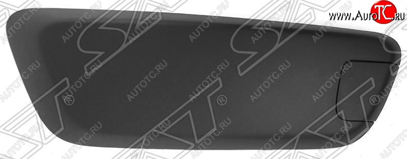 1 439 р. Правый молдинг на передний бампер SAT  Renault Sandero Stepway  (B8) (2014-2018) дорестайлинг (Неокрашенный)  с доставкой в г. Кемерово