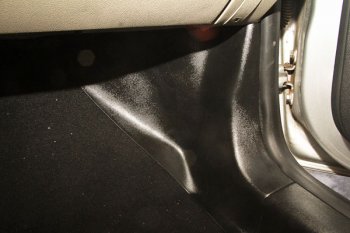 2 479 р. Накладки на ковролин АртФорм Renault Sandero (B8) рестайлинг (2018-2025) (Передние)  с доставкой в г. Кемерово. Увеличить фотографию 2