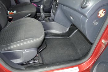 1 499 р. Тоннельные накладки на ковролин сало Kart RS Renault Sandero (B8) дорестайлинг (2014-2018)  с доставкой в г. Кемерово. Увеличить фотографию 5