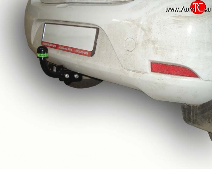 61 999 р. Фаркоп Лидер Плюс Renault Sandero (B8) дорестайлинг (2014-2018) (Без электропакета)  с доставкой в г. Кемерово
