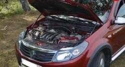 Упор капота Sport. Renault Sandero  (BS) - Sandero Stepway  (BS)