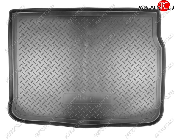 1 689 р. Коврик в багажник Norplast  Renault Scenic  2 (2003-2009) (Черный)  с доставкой в г. Кемерово