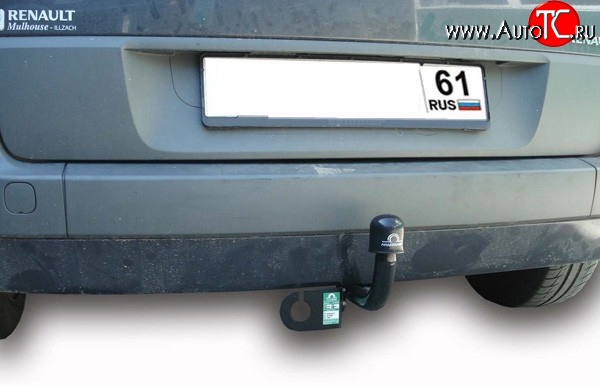 87 999 р. Фаркоп Лидер Плюс Renault Scenic 2 (2003-2009) (Без электропакета)  с доставкой в г. Кемерово